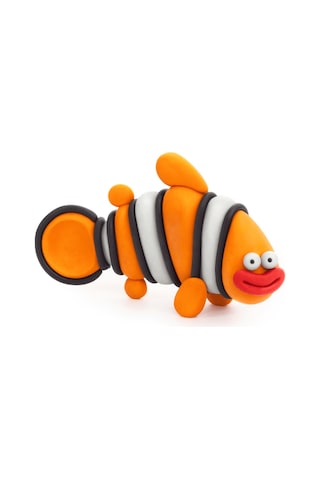 Hey Clay Yaratıcı Kil Seti - Clownfish