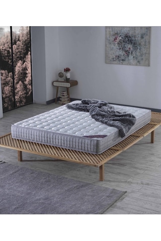 Luper Tek Kişilik 90x190 Yaylı Omurga Destekli Ve Ekonomik Full Ortopedik Rahat Yatak