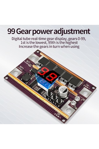 Hallow Geevorks 99 Dişli Güç Ayarlanabilir Mini Noktalar Kaynak Makinesi E22519