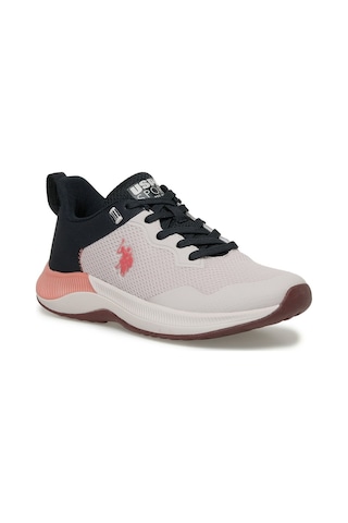 U.s. Polo Assn. Florın Wmn 3pr Pudra Kadın Koşu Ayakkabısı 000000000101390114 Pembe
