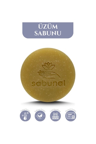 Sabunal Üzüm Sabunu 4 Adet - Cilt Elastikiyet Sabunu
