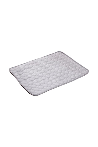 Hangfox Köpekler İçin Soğutucu Buz İpi Yastık - Yazın Serinletici, Soluk Ve Dayanıklı, Makine Yıkama Uygun, Kaymaz Altı - Gri S 50x40cm 4kg'a Kadar Uygun