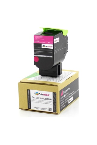 Tonerturk Lexmark 80C8Sm0 Kırmızı Uyumlu Toner / Cx310 / Cx410 / Cx510