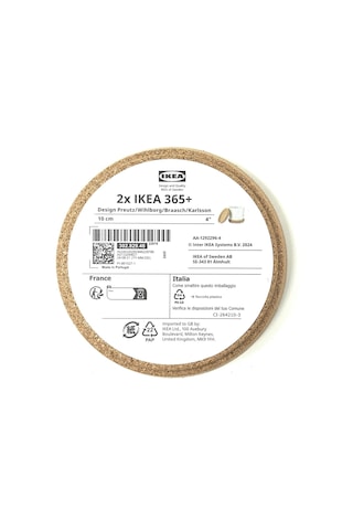 Ikea 365+ Kupa, Bardak, Fincan Altlığı Derin Oluklu 10cm Masa Yüzeyini Muhafaza Eder,takı Kasesi 4 Adet Genel