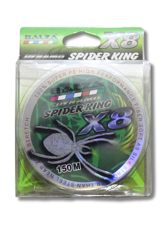 Balza X8 Speder Kıng 150m İp Misina 0.15mm Yeşil