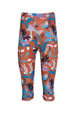 Lovetti Kahverengi Kız Çocuk Forest Animals Desen Kapri 1349K017 Kahverengi