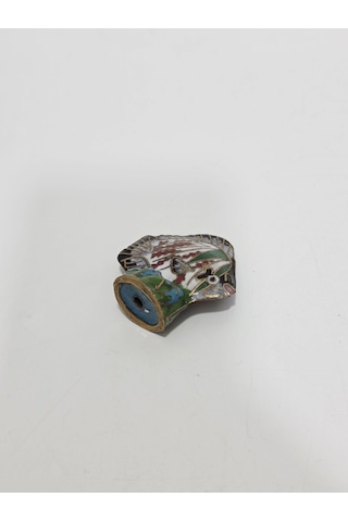 Antika Cloisonne Minyatür Balık 5,2x4,7cm 144