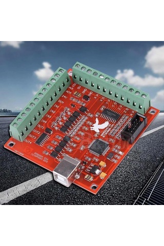 4 Eksen Cnc Usb Mach3 Kontrol Kartı 100 Khz
