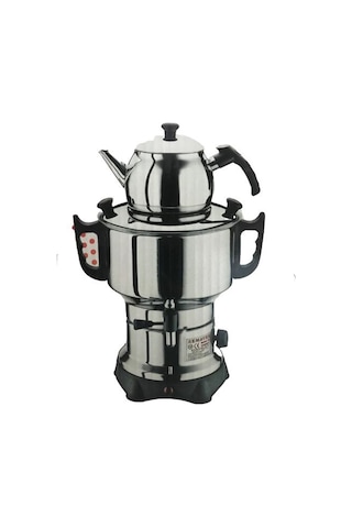 Pegasus Lüx Trigon Elektrikli Çelik Semaver 4.5 L İnox