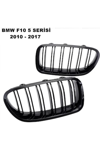 Bmw F10 5 Serisi Ön Panjur Izgara Böbrek Çift Kanal 2010-2017 Arası