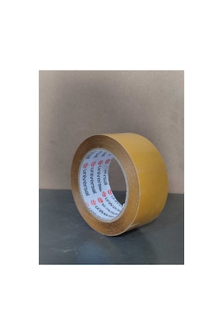 1 Adet Şeffaf Çift Taraflı Bant Film Yapışkan Şerit Montaj Bandı 48 Mm X 25 Metre Çok Amaçlı Güçlü