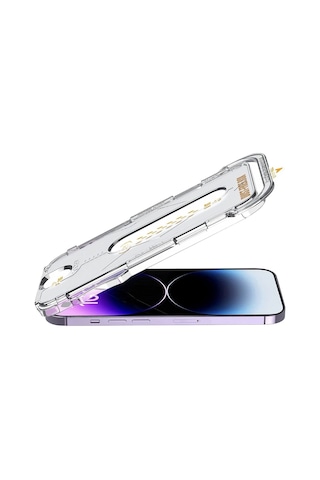 Apple Uyumlu   iPhone 14 Promax Magic Glass Box Aparatlı Ekran Koruyucu