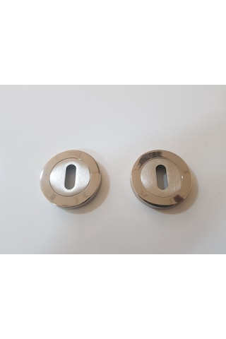 Nsp Oda Kapı Kilit Ağızlığı Nikel Saten 1 Çift