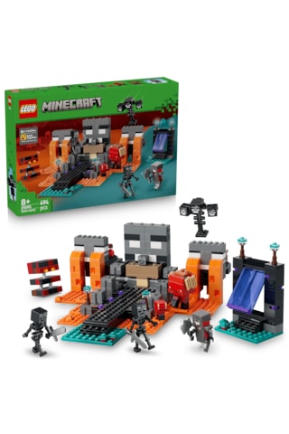 LEGO® Minecraft® Wither Savaşı 21590 - 8 Yaş Üzeri Çocuklar için Eşya Yapma Masası İçeren Yaratıcı Oyuncak Yapım Seti (494 Parça)