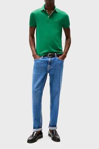 Tommy Hilfiger Erkek Polo Yaka T Shirt Mw0mw17771 L4f Yeşil Yeşil