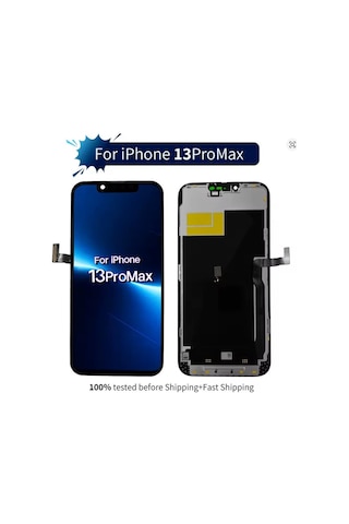 Apple iPhone Uyumlu 13 Pro Max A Kalite Ön Lcd Ekran Dokunmatik Sıvı Bandı Kırılmaz Tamir Seti Set