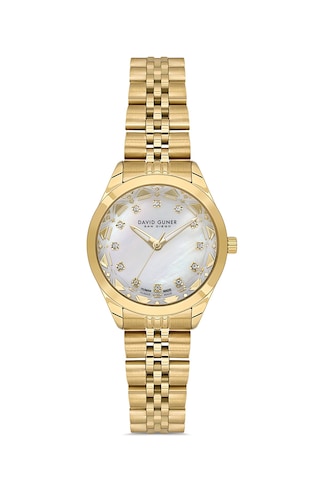 Davıd Guner Dg-9003la-b1 Kadın Kol Saati. Altın