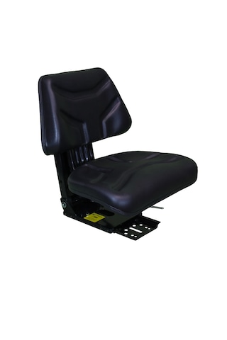 Siyah Pm110 Sabit Kolçaklı Ileri Geri Kızak Ayar Traktör Koltugu