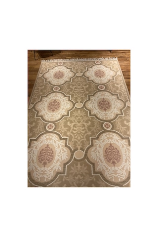 Aspero 4127a Pembe-krem Halı Çok Renkli