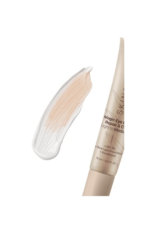 Skin Sensual Magic Eye Duo Repair & CC -Çift Etkili Onarıcı ile Aydınlatıcı Göz Altı Kremi | Light to Medium 15ml