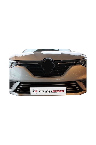 Renault Megane 4 Hb-Sd Ön Tampon Çıtası 7 Prç Krom 2017 ve Sonras