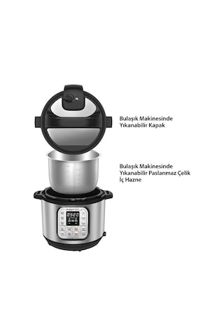 Instant Pot Duo Mini 7'si 1 Arada 3 L Basınçlı Çok Amaçlı Pişirici