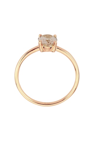 Sirius Oval Morganite Taşlı Esila Yüzük 0802r0050