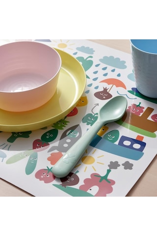 Ikea 4 Yemek Kaşığı Kalas Seti Farklı Renkler Genel