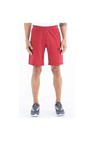 Air Jones Tommy Life Ryan Kırmızı Cepli Standart Kalıp Erkek Şort - 81239 Kırmızı