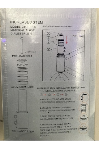 Plus Golden Gidon Boğazı Yükseltici Adaptör 99Mm 28.6 Alümiyum