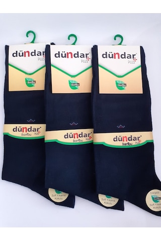 Bambu Dikissiz Soft Yikama Dogal Kokulu Erkek Soket Çorap 12'li Paket Lacivert