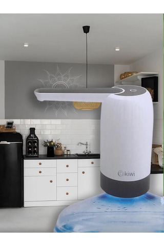 Kiwi KWP-8513 Şarjlı Damacana Pompası Beyaz