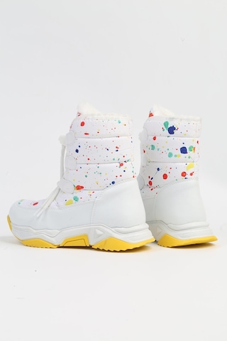 United Colors Of Benetton Benetton Bn-50048 - 3256 Beyaz Sari - Çocuk Bot 001