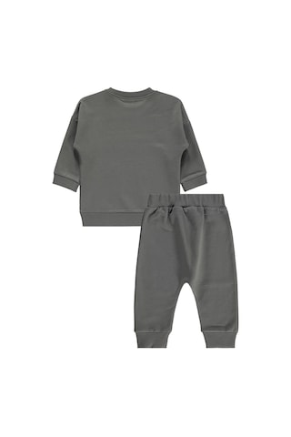 Civil Baby Basic 6-18 Ay Takım - Gri Antrasit