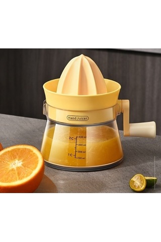 Wondernest Manuel Limon Sıkacağı, Sarı, Lichen Fonksiyonlu, Pratik Sarı