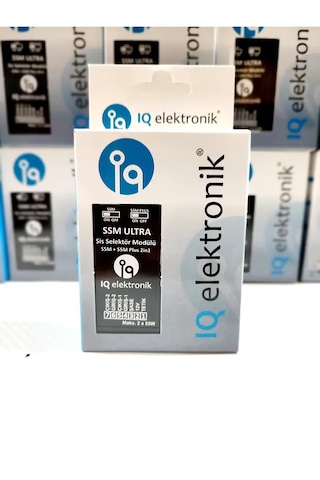 Ssm Ultra -sis Sellektör Modül 2 Modül 1 Arada Sis Selektör Modulü Iq Elektronik Ssm Ultra Modülü