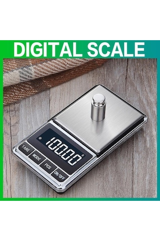 Elektronik Takı Ölçeği Gram Ölçeği 100g / 0.01 Altın Doğruluk Mini Cep Ölçekli Mutfak Ağırlık Ölçeği Doğruluk Altın