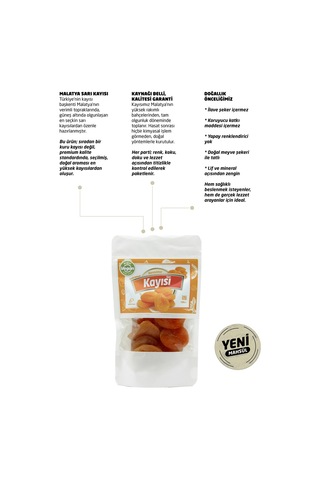 Malatya Sarı Kayısı 100g 100 G