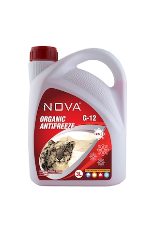 Nova -25 Derece Kırmızı Antifriz 3 Litre 2 Adet