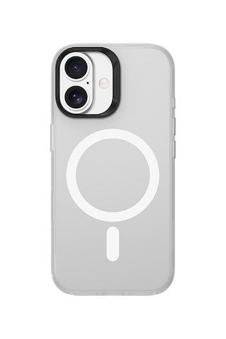 Apple Uyumlu iPhone 17 Kılıf M-safe Şarj Özellikli Benks Lucid Armor Kapak Beyaz