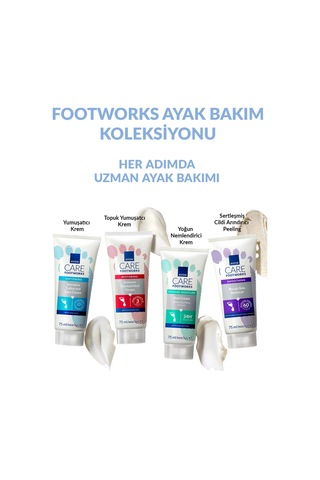 Footworks Yumuşatıcı Ayak Kremi 75ml Üçlü Paket