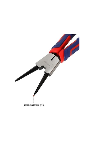 Workpro Wp231150 180mm Cr-v Düz Yaylı Profesyonel Dış Segman Pensesi Fr Wp231150