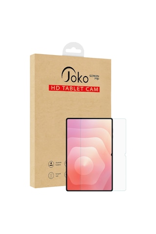 Joko - 518 - Samsung Galaxy Uyumlu Tab A11 Plus 2in1 Hd Tablet Cam Ekran Koruyucu - Spt-gld - - Şeffaf