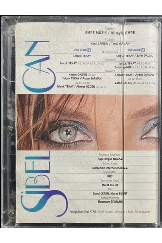 Kaset Sibel Can Canım Benim Double 3 Boyutlu Görsel Kapaklı Kaset