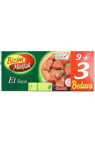 Bizim Mutfak Et Suyu Bulyon 12 x 120 G
