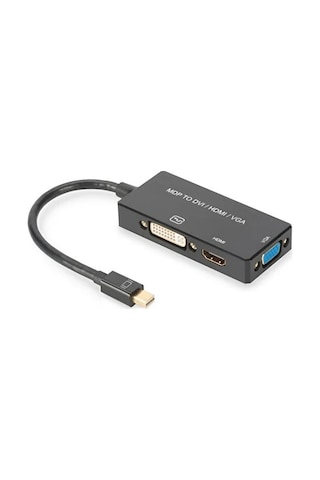 Digitus Mini Displayport Çeviricisi 3 In 1 Multi-media Kablosu Kablolu