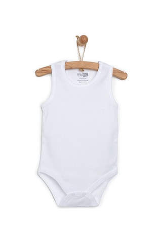 Hellobaby Beyaz Atlet Body Beyaz