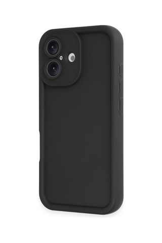 Apple Uyumlu iPhone 16 Kılıf Kamera Ve Kenar Koruma Çıkıntılı Soft Renkli Silikon Kapak