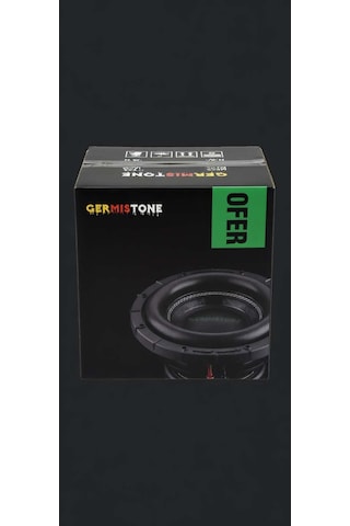 Germistone 30cm 1600w Profesyonel Subwoofer
