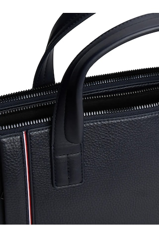 Tommy Hilfiger Th Central Slım Comp, Dw6 Siyah Erkek Çanta